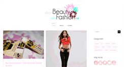 Desktop Screenshot of aboutbeautyfashion.com